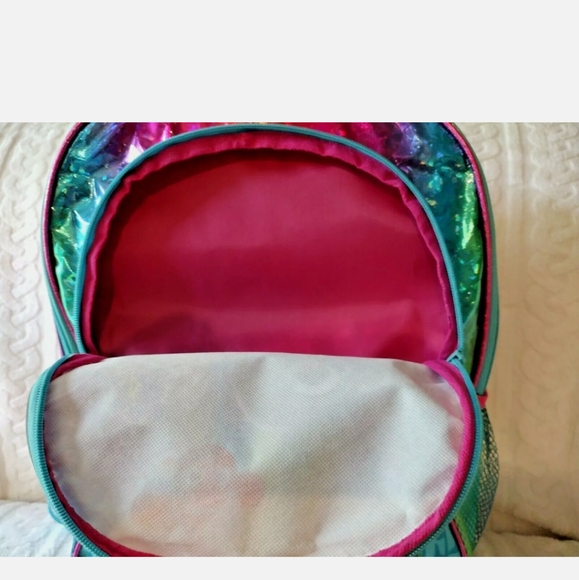 Finding Dory Nemo-Disney/Pixar-Hot Pink 16 in Backpack Travel Tote Bag - Picture 5 of 9